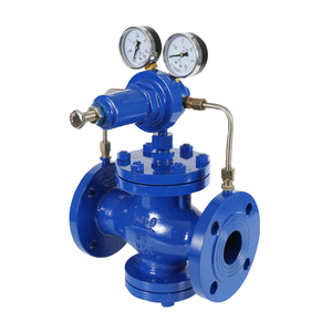 Réducteur de pression à piston pilote 16 bars en acier inoxydable 304 YK43X-16P avec raccord à bride pour gaz - Product Image 2