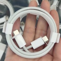 Câble de charge rapide USB-C en nylon tressé, type C PD, pour synchronisation des données, compatible avec iPhone 16, 17, 18 et téléphones Android