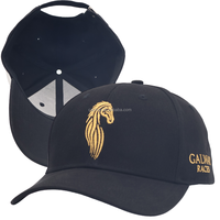 Gorras Deportivas Personalizadas con Logotipo, de Sarga de Algodón, con Visera Curva, Cierre a Presión, Estructuradas, Logotipo Bordado en 3D, Dos Tonos, 5 Paneles, Gorra de Béisbol