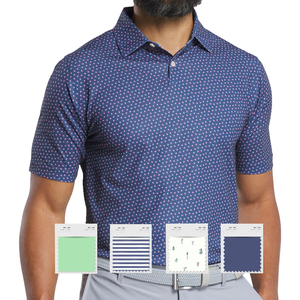 เสื้อโปโลโลโก้ตามสั่งเสื้อโปโลสำหรับใส่ทำงานเสื้อโปโลเสื้อโปโลโลโก้ได้ตามต้องการแบบ2025 - Product Image 1