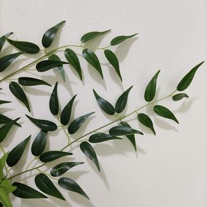 ใบไม้ประดิษฐ์จําลองสูง Faux Greenery ใบไม้ประดิษฐ์หน่อไม้ฝรั่งใบพุ่มพืชประดิษฐ์ - Product Image 5