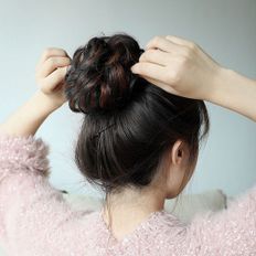 8P <b>Black</b> and Brown Shit <b>Hair</b> Band <b>Brush</b> Stylish Hairbands for Women - Product Image 1