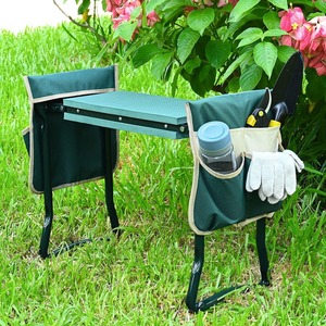 Custom <b>Garden</b> Kneeler Seat with Thicken Widen Soft Kneeling Pad Heavy Duty Foldable Gardener <b>Stool</b> with 2 Tool Pouches Gifts - Product Image 2
