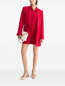 OUDINA Moda Casual Elegante, <span class=keywords><strong>Blazer</strong></span> Simples de Um Botão para Mulheres, Jaquetas e Casacos Brancos - Product Image 4