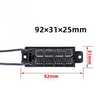 Calentador eléctrico de aire PTC cerámico de temperatura constante de 12V-220V 50W-100W a precio de fábrica