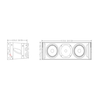 Système de sonorisation professionnel sistema de audio al aire libre DLA-5 line array