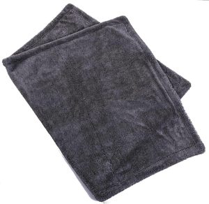 Chiffon de nettoyage absorbant tissé 1400 g/m², serviettes de soin automobile personnalisées, séchage rapide, microfibre torsadée pour le detailing auto 80/20 - Product Image 1
