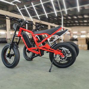 Vélo de montagne tendance de <span class=keywords><strong>20</strong></span> <span class=keywords><strong>pouces</strong></span>, vélo de ville, vélo électrique à pneus larges, batterie au lithium 48V 500W, cadre en alliage d'aluminium, 7 vitesses, capteur - Product Image 5