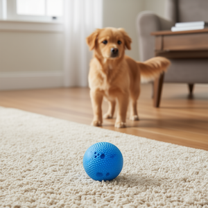 Angelpet Flash Ball con impronta di zampa 8cm Giocattolo interattivo per animali domestici - Product Image 2