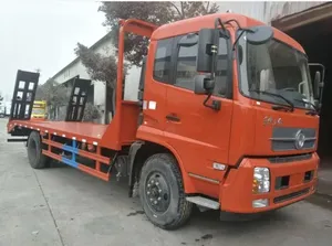 <b>Flatbed</b> Tow <b>Truck</b> Flat Bed Towing Dongfeng Flat Bed <b>Truck</b> 15tons - Product Image 3