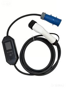 Chargeur EV portable 3,5/7/11/22KW, courant réglable, type 1/type 2/GBT, voiture électrique - Product Image 1
