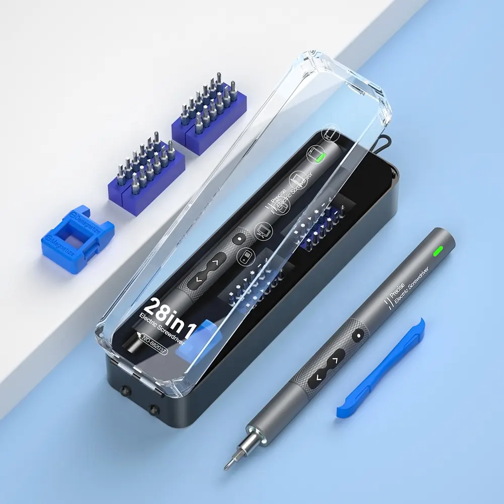 350Mah Li-on Pin Mini Chính Xác Điện Screwdriver 0.4-0.5n. M Torque Vít Driver Set Cho Máy Tính Điện Thoại Di Động Sửa Chữa