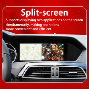 Tableau de bord numérique GPS 8,8 pouces 64 Go pour lecteur multimédia radio de voiture Mercedes-Benz Classe C W204 avec CarPlay sans fil - Product Image 3