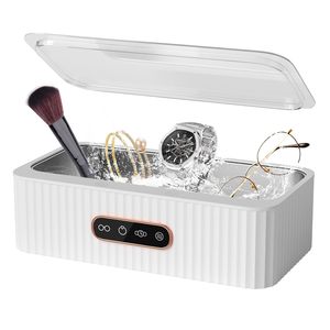 Nettoyeur de lunettes portable professionnel 400 ml avec minuterie pour lunettes, montres et prothèses dentaires - Product Image 1