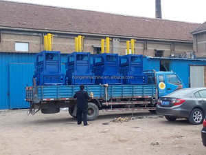 Presse à balles verticale hydraulique pour petits déchets métalliques, carton, coton, canettes d'aluminium, avec moteur central - Product Image 5