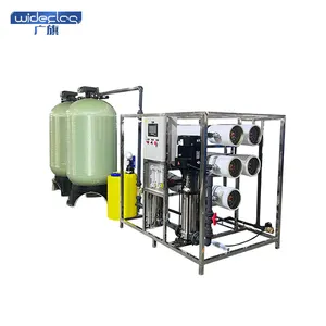 Fuente de fábrica industrial ósmosis inversa equipo de tratamiento de agua pura sistema de purificación de agua integrada de agua pura