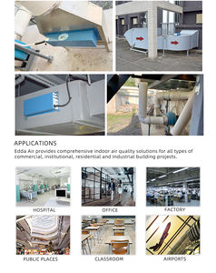 Eddaair PS-506T hvac daair מסחרי עבור מערכת יינון דו קוטבי עבור תעשיית המזון - Product Image 6