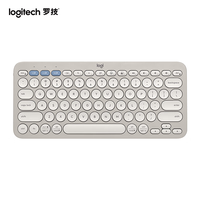 Nouveau clavier sans fil K390 Mini pour iPad/Phablet PC, touches multimédias RGB, non-mécanique, design LINE Koni Rabbit Bear
