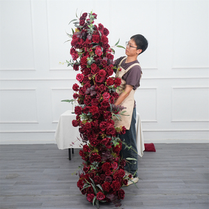 Wedding Party Decoration Flower Runner real touch silk Flowers for Graduation Mother's Day Easter Halloween - Product Image 3