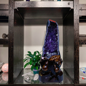 Tự Nhiên Lỗ Lớn Tinh Thể Thạch Anh Geodes Pha Lê Hang Động Lớn Đá Tím Thạch Anh Tím Cụm Cho Bán - Product Image 5