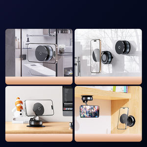 Ultra stabile magnetico del cruscotto dell'automobile porta telefono vuoto impermeabile di aspirazione senza fili caricatore <span class=keywords><strong>Mobile</strong></span> per iPhone letto scrivania <span class=keywords><strong>Box</strong></span> - Product Image 3