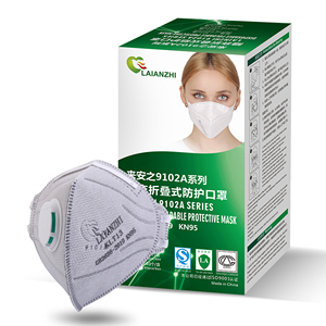 Eigentijdse Hoge Kwaliteit Ffp2 3d Gevouwen Ce Gecertificeerd Wegwerp 4-laags Anti-Stof Masker & Beschermend Masker - Product Image 6