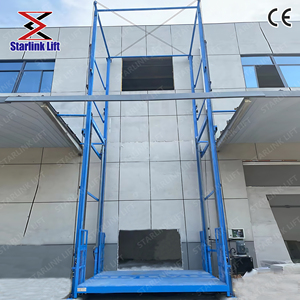 Yıldız bağlantı asansör SJD ağır hidrolik kargo asansörü <span class=keywords><strong>Platform</strong></span> 3m kaldırma yüksekliği yapı malzemesi için özelleştirilebilir masa ağırlığı - Product Image 2