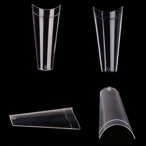 Suministros <span class=keywords><strong>de</strong></span> Arte <span class=keywords><strong>de</strong></span> <span class=keywords><strong>Uñas</strong></span> Estilo Europeo Americano, <span class=keywords><strong>Uñas</strong></span> Postizas, 500 Piezas en Caja, Puntas <span class=keywords><strong>de</strong></span> <span class=keywords><strong>Uñas</strong></span> Francesas en Forma <span class=keywords><strong>de</strong></span> Almendra, Color Natural, <span class=keywords><strong>Cortas</strong></span> y Largas - Product Image 2