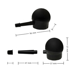 Fibres capillaires réutilisables pour épaissir instantanément les <span class=keywords><strong>cheveux</strong></span> clairsemés ou chauves, applicateur pompe, embout, outil <span class=keywords><strong>de</strong></span> camouflage naturel <span class=keywords><strong>de</strong></span> la perte <span class=keywords><strong>de</strong></span> <span class=keywords><strong>cheveux</strong></span> pour hommes - Product Image 4