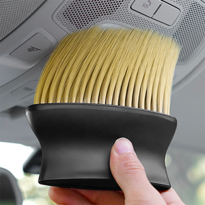 Cepillo de cerdas suaves para lavado de coche, cepillo de limpieza pequeño para el interior <span class=keywords><strong>del</strong></span> coche, barre el polvo - Product Image 4