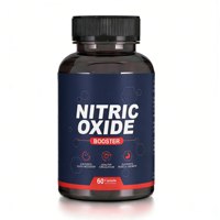 Compléments alimentaires naturels à base d'oxyde nitrique en capsules pour adultes, pour l'énergie, la croissance musculaire et le soutien de la santé, 60 capsules