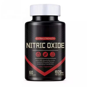 Nitric Oxide Booster Supplement Formula Men's <b>Pills</b> Natural Male Enhancement Capsules Energy Stamina for Adults - Product Image 1