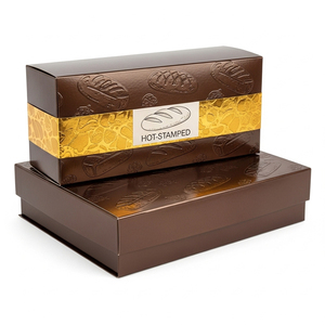 XJY personalizado respetuoso con el medio ambiente cartón arte papel embalaje manga brillante recubierto estampado en caliente bandas para el vientre en caja pan en relieve diseño - Product Image 2
