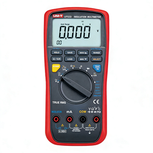 UNI-T UT533 Mégohmmètre électronique 50~1000V, testeur de résistance d'isolement, de terre, de capacité et de température - Product Image 2