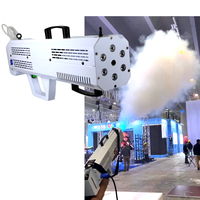Pistolet à colonne d'air LED RGB 1500W portable, générateur de fumée pour Noël, concerts, boîtes de nuit, DJ, fêtes - Effet de scène pour événements, danseurs - Meilleures ventes