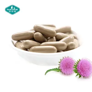 Private Label GMP Certificated OEM Liver Support Pure Organic Silymarin Extract Milk Thistle Oil Softgel Supplier