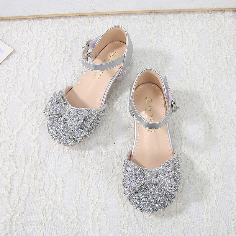 Girls Sweet Princess Casual Shoes Children Outwear Crystal Children's Girls Shoes