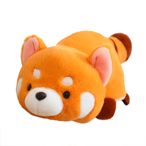 Peluche Reversibile a Forma di Animali - Giocattolo di Peluche Reversibile a Doppia Faccia - Pinguino, Procione + <span class=keywords><strong>Panda</strong></span> 25cm 3 Assortimenti Animali - Product Image 1