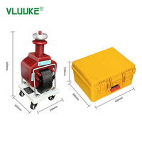 VLUUKE BYQ5kVA Dry Type Digital Display AC/DC Transformer Hipot Testing Set High Accuracy IP67 Protection Aluminum Alloy 10W