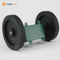 Mètre à rouleaux mécanique Z96-F vert en stock pour la mesure de longueur, utilisé dans l'industrie textile