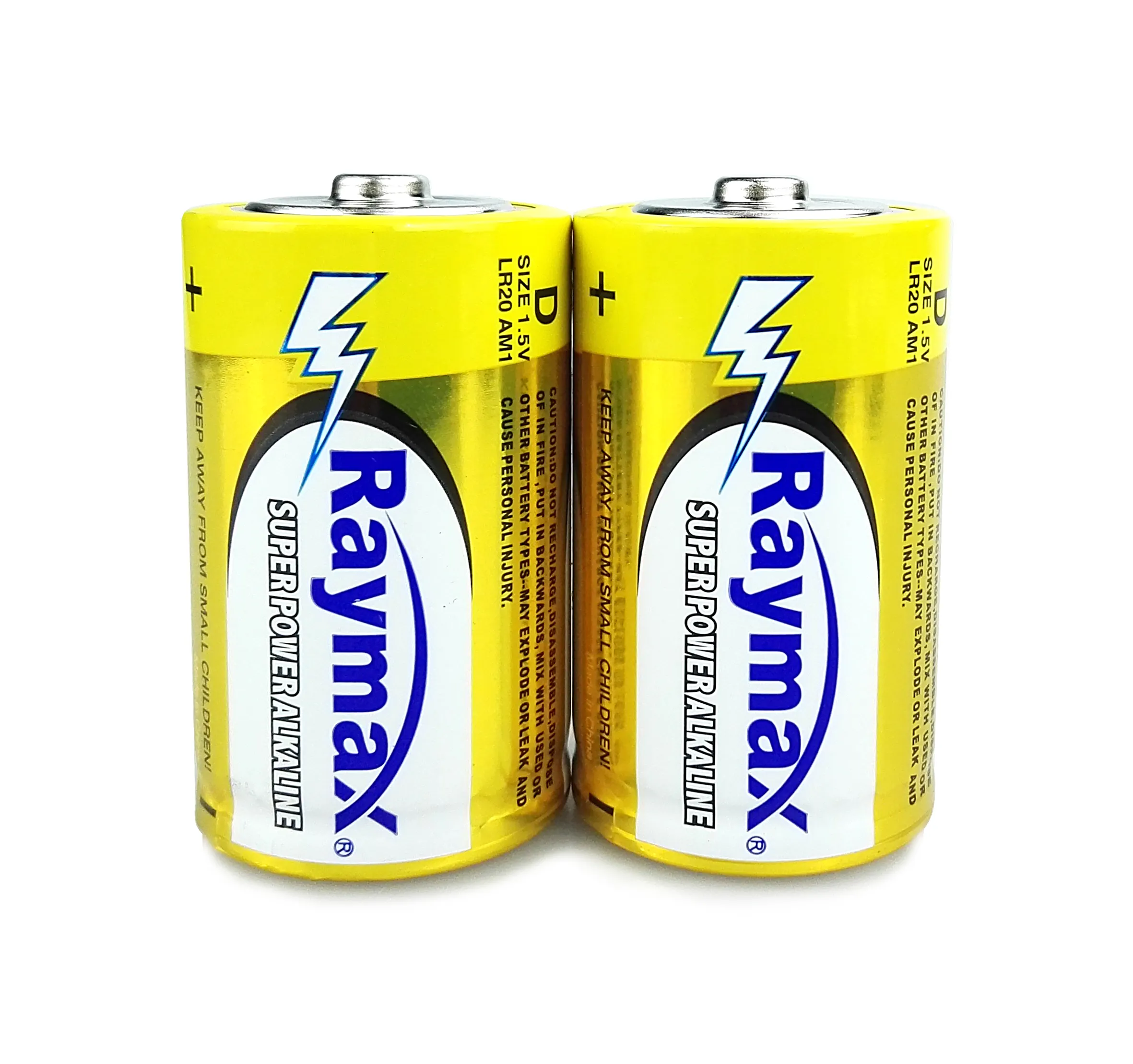 Raymax Индивидуальные батареи дизайн фабрики питания 14000mAh am1 lr20 1,5 v D размер щелочной батареи