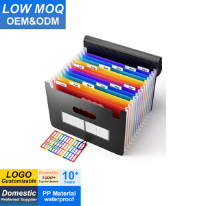 Organizador de Archivos Tipo Acordeón de 12 Bolsillos, Carpeta Expandible, Organizador Portátil de Facturas y Recibos, Almacenamiento de Documentos A4 para Oficina en Casa - Product Image 1