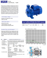 FLY PUMP NGAM 0.75KW 1HP pompe terrestre auto-amorçante intelligente utilise une pompe terrestre électrique centrifuge silencieuse