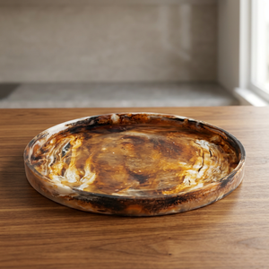 Juego de Platos y Cuencos de Resina Vintage Personalizados para Cocina, Mesa, Ensaladas, Servicio y Mezcla de Alimentos - Product Image 1