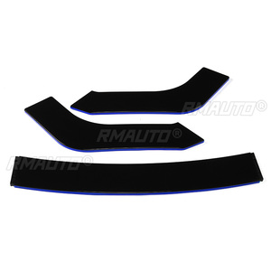 3 piezas de difusor divisor de parachoques delantero universal para Infiniti Q50 Q60 Q70 G25 G37, para AUDI A3 A4 A6 A8 Q3 Q5 Q7 RS5 RS6 RS7 - Product Image 4