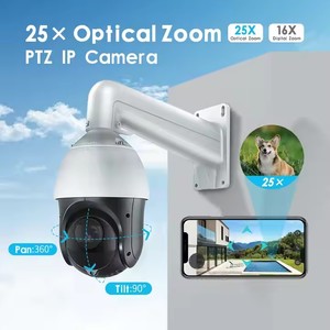 Hikvision-Detección de movimiento con zoom óptico POE, CMOS, IP66 DarkFighter IR CCTV, domo de velocidad, 7 pulgadas, 8 MP, 25X, 2 pulgadas - Product Image 4