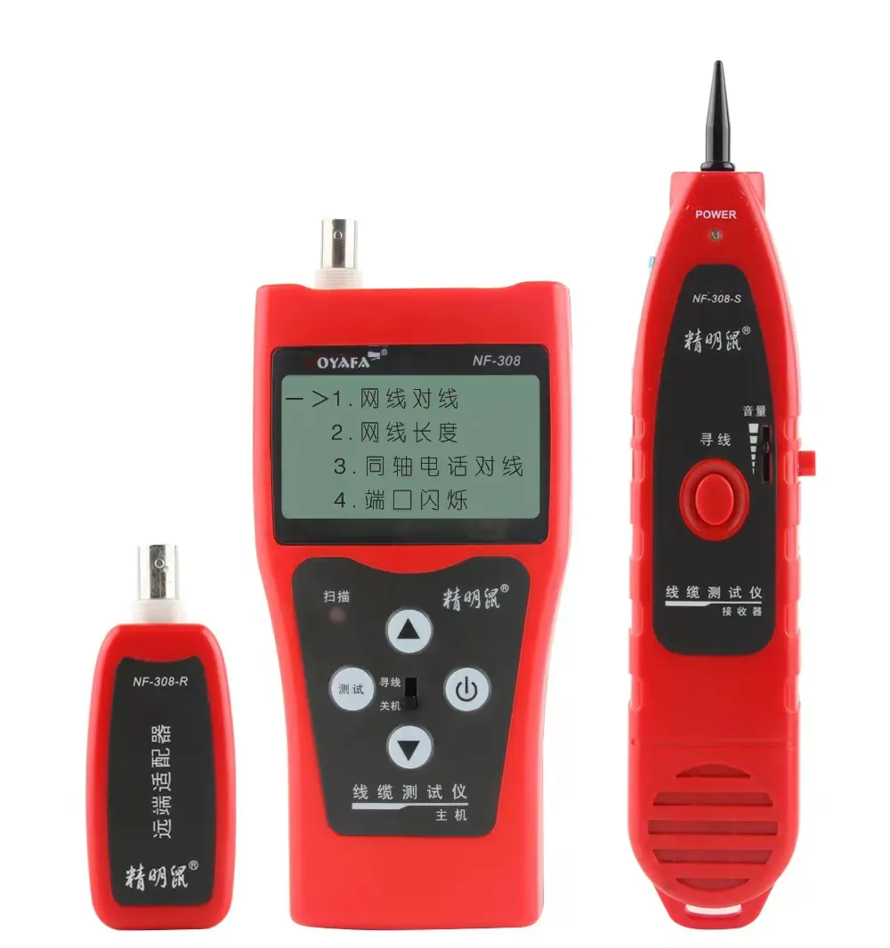 NF-308 line finder length breakpoint line finder network telephone tester line tester