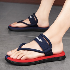 Tongs pour hommes à semelle souple, sandales d'extérieur antidérapantes, chaussures de plage d'été, semelle intermédiaire en EVA, semelle extérieure en caoutchouc, design à bout ouvert - Product Image 4