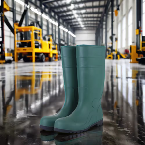 Trang web khai thác bảo vệ lao động Giày mưa tính năng chính bảo vệ chân - Product Image 1