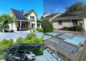 Biến tần ngoài trời lai năng lượng mặt trời hệ thống điện và pin tất cả trong một năng lượng mặt trời hệ thống 10KW 15KW 20kW hộp gỗ pin Lithium ion - Product Image 3